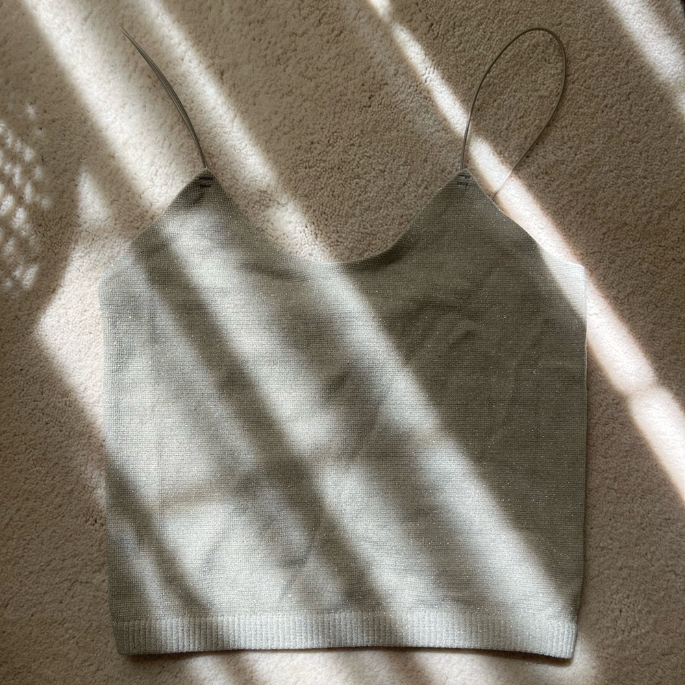 DYNAMITE - sparkly  going out tank top